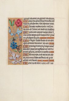 Hours of Queen Isabella the Catholic, Queen of Spain: Fol. 128v, c. 1500. Creator: Master of the First Prayerbook of Maximillian (Flemish, c. 1444-1519); Associates, and.